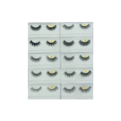 Glamorous Face 4D Mink Hair Eyelashes 10 Pieces GF 8063 - Image 3