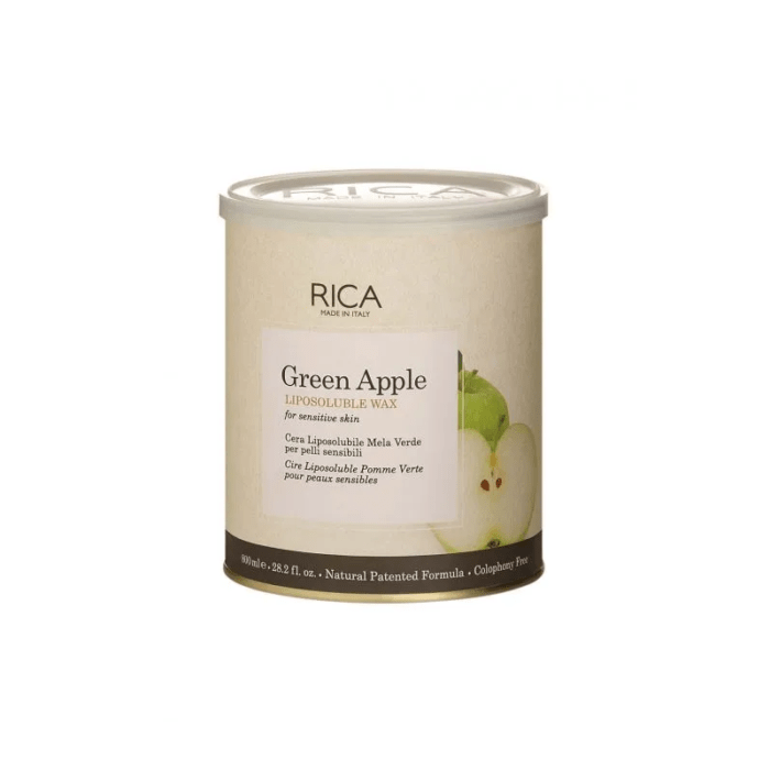 Rica Green Apple Liposoluble Wax 800ml - Image 1