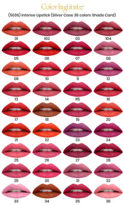Color Institute Color Intense Lipstick (Silver Case)(36 colors) - Image 2